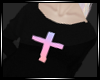 [R] Pastel Cross Sweater