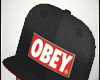 Obey Black Cap