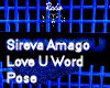 Sireva Love u pose words