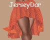 Country Orange Skirt