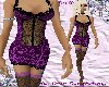 (BB)Flower Purple Dress