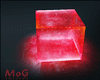 ♔ Neon cube ✯ Red