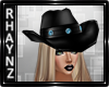 Chic Cowgirl Hat - Blue