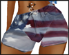American Flag Shorts XXL