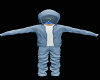 Blue Jogger Suit