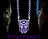 K| Purple Autobot Chain