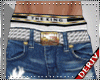 KING Jeans blu Mesh