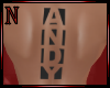 N| Andy tattoo