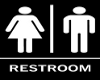 MU Restroom Sign