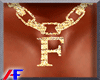 AF. F Gold Chain M