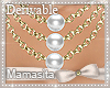 [M]Fashion Pearls Neckla