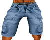 Cargos shorts (Blue)