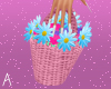 A| Flowers Basket Pink