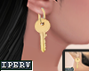 lPl Ear Key Gold |F