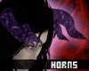 ✘ Cristal Horns Purple
