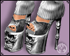 Silver Heels Warmers