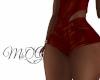 RLL Red Leather Shorts