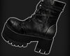 {!N} Black Combat Boots