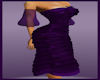 Eden Purple Silk Dress