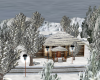 warm winter cottage