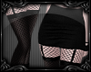 \/ Plain Fishnet Mini