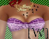 [W]Knotted purple bra