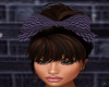 Dark Alice Prple Hairbow