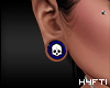 H4 | Skull Plug Blue