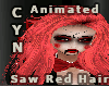 Animated Saw Red Hair