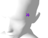 Eyebrow Piercing Purple