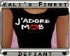D| J'Adore Tee Blk