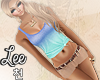 ! Tied Tank in Two-tone