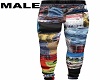 Patch Jeans Male