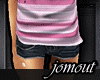 JJ| Pink Stripped Shirt