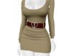 (S)Short beige dress