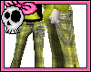 Lemon Tartan Pants