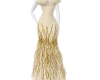 Golden Swan Wedding Dres