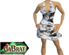 ~MDB~ SILVER SATIN DRESS