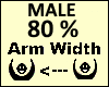 Arm Scaler 80%