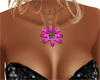 niki-flower necklace