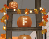 Fall Pumpkin Deco Ladder