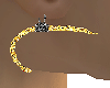 Pho Ani Gold Snake Earri