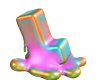 Melted Letters - L -