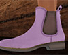 Lilac Chelsea Boots (F)