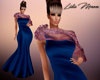 Gown Kala Blue&Pink