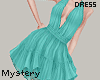 Mystery! V Dress Mint