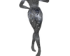 Webbed Catsuit Stygian