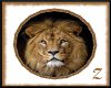 Z-Lion round rug