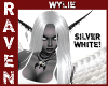 WYLIE SILVER WHITE!