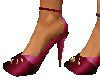 Fuchsia high heels